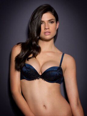 Agent Provocateur STEPHANEE Bra NWT Navy/Black [D]